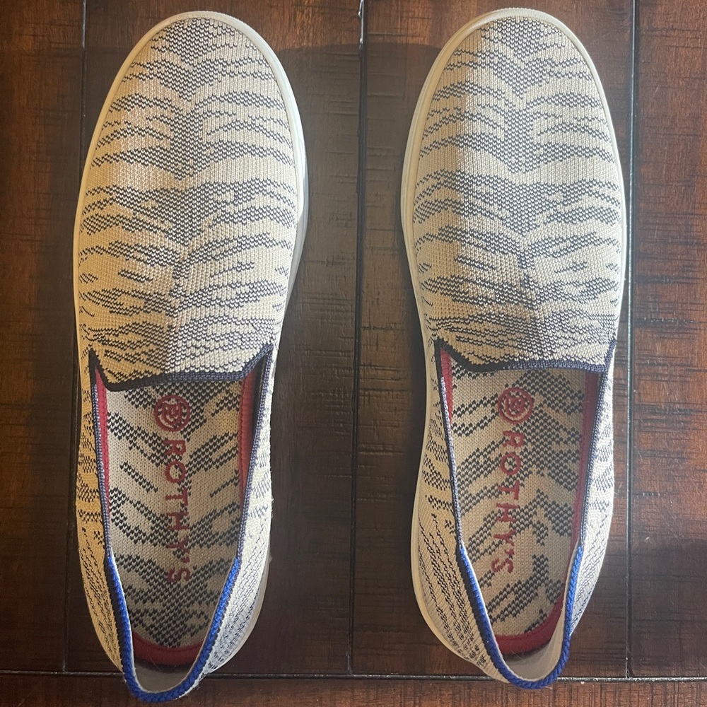 ROTHY’S Maritime Tiger Original Sneakers, size 9